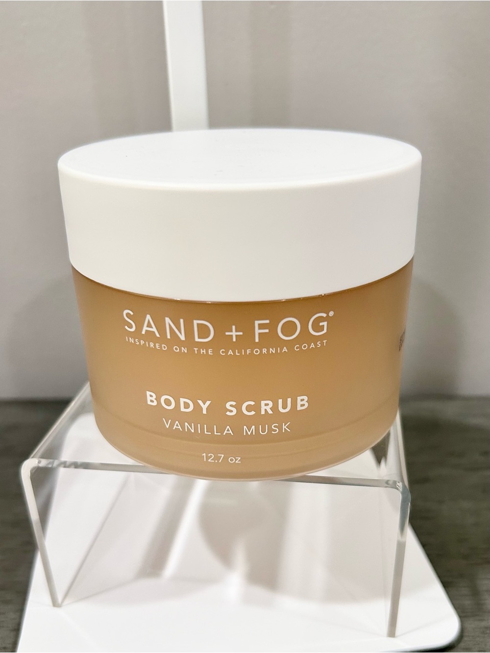 Sand + Fog Large Vanilla Musk Body Scrub